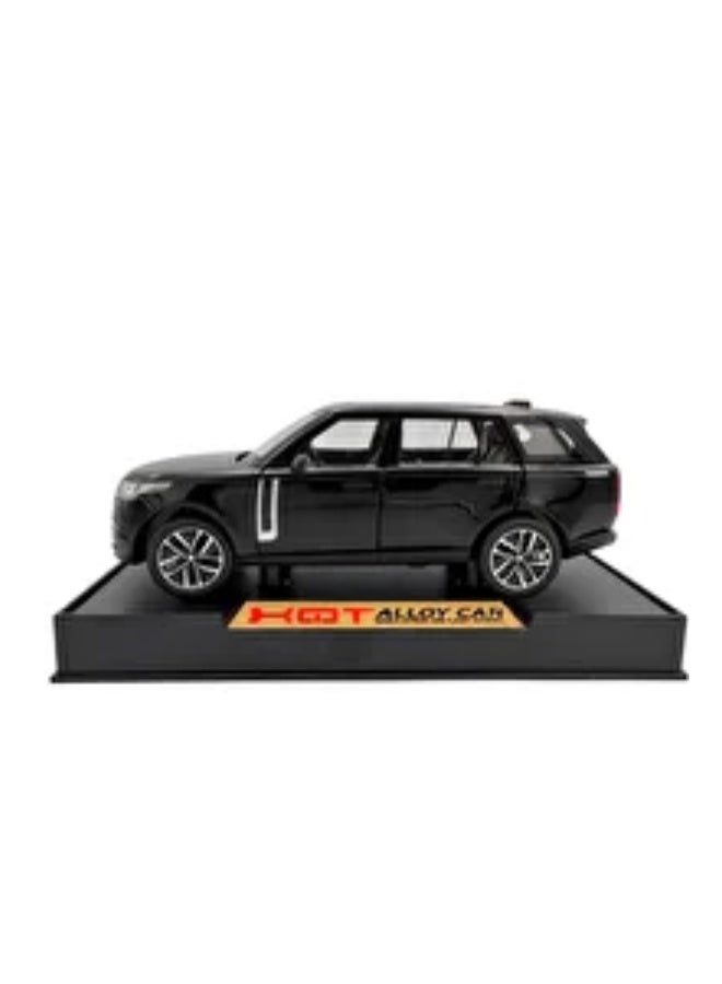 Range Rover Die-Cast Model Car 1:32 Scale | Pull-Back Action with Lights & Music | Openable Doors & Hood | Premium Alloy Construction | Shock Absorption | Ages 3+ - Image 1