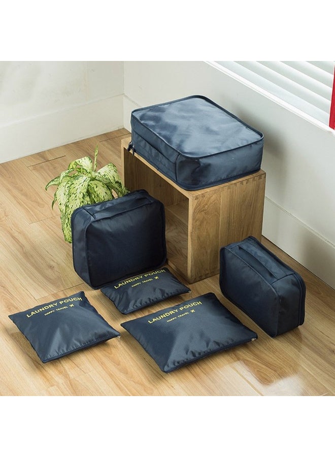 6-in-1 a set of clothing storage bags and laundry pouches organise the travel bag with a laundry bag for underwear and to organise while travelling - Image 5