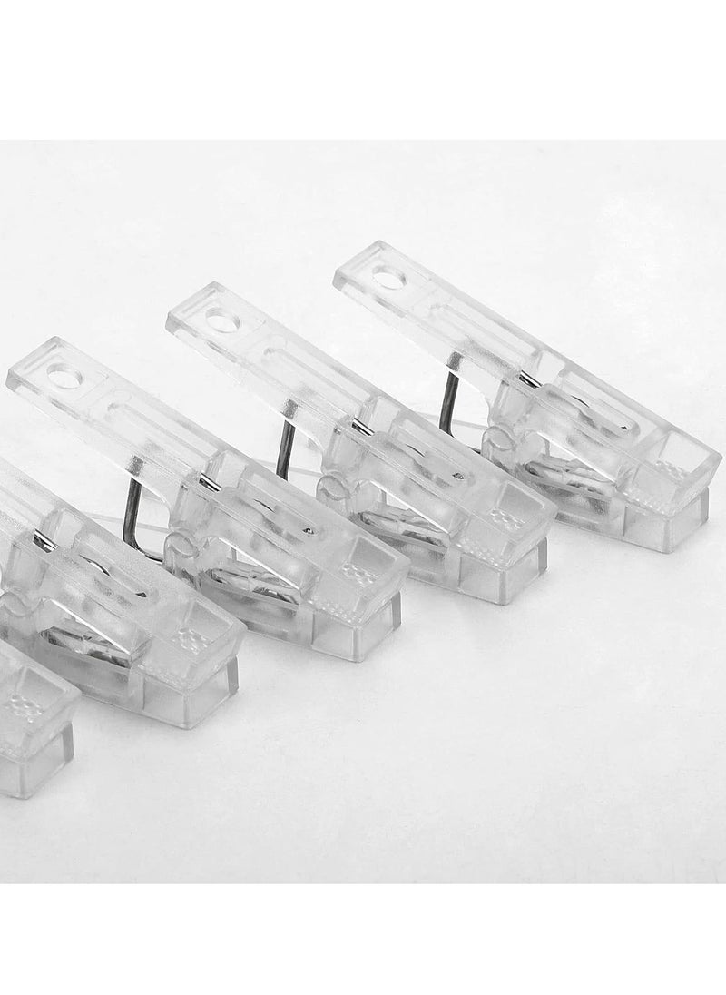Oasisgalore - 40 Pcs Plastic Beach Towel Clips Chair Clips for Towels Clothespins for Clothes - Image 1