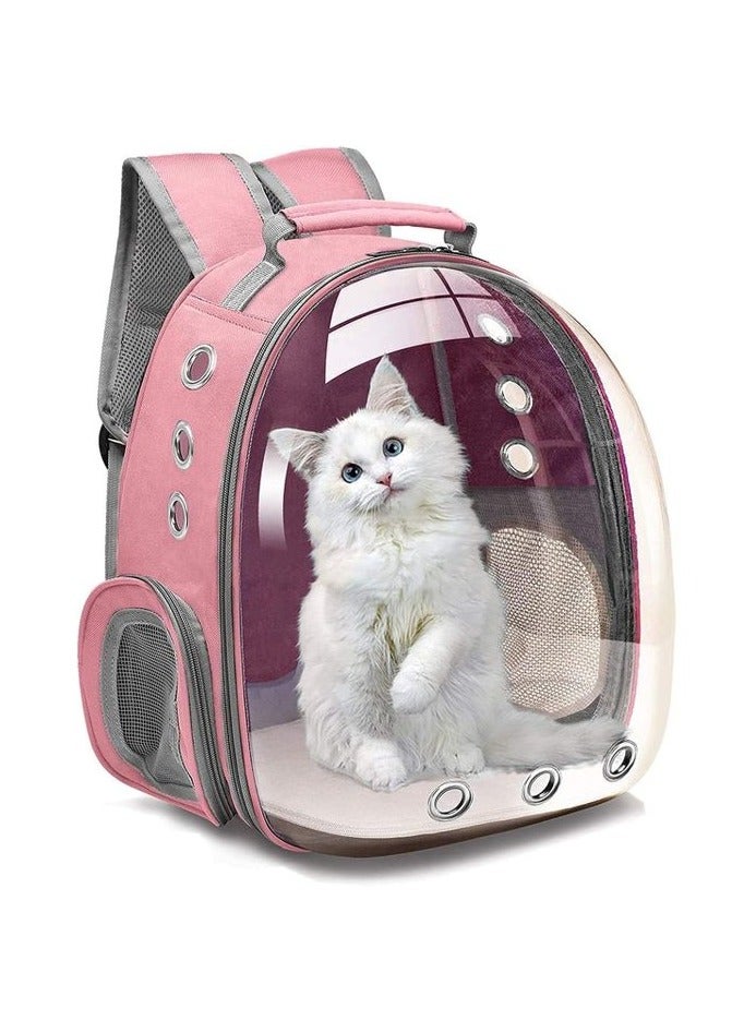 شنطة ظهرلحمل الحيوانات الاليفة القطط والكلاب جيدة التهوية للسفر والمشي لمسافات طويلة - Image 1