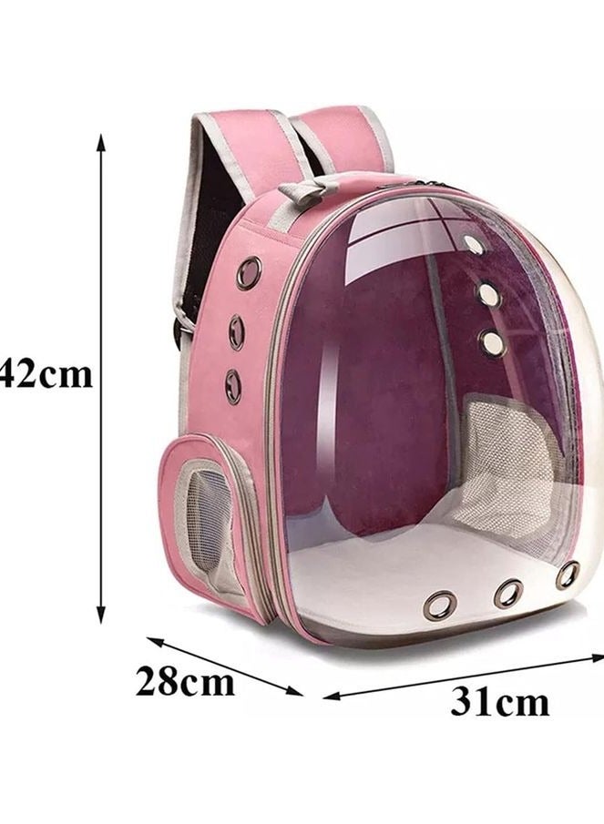 شنطة ظهرلحمل الحيوانات الاليفة القطط والكلاب جيدة التهوية للسفر والمشي لمسافات طويلة - Image 4