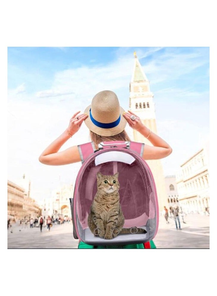 شنطة ظهرلحمل الحيوانات الاليفة القطط والكلاب جيدة التهوية للسفر والمشي لمسافات طويلة - Image 5