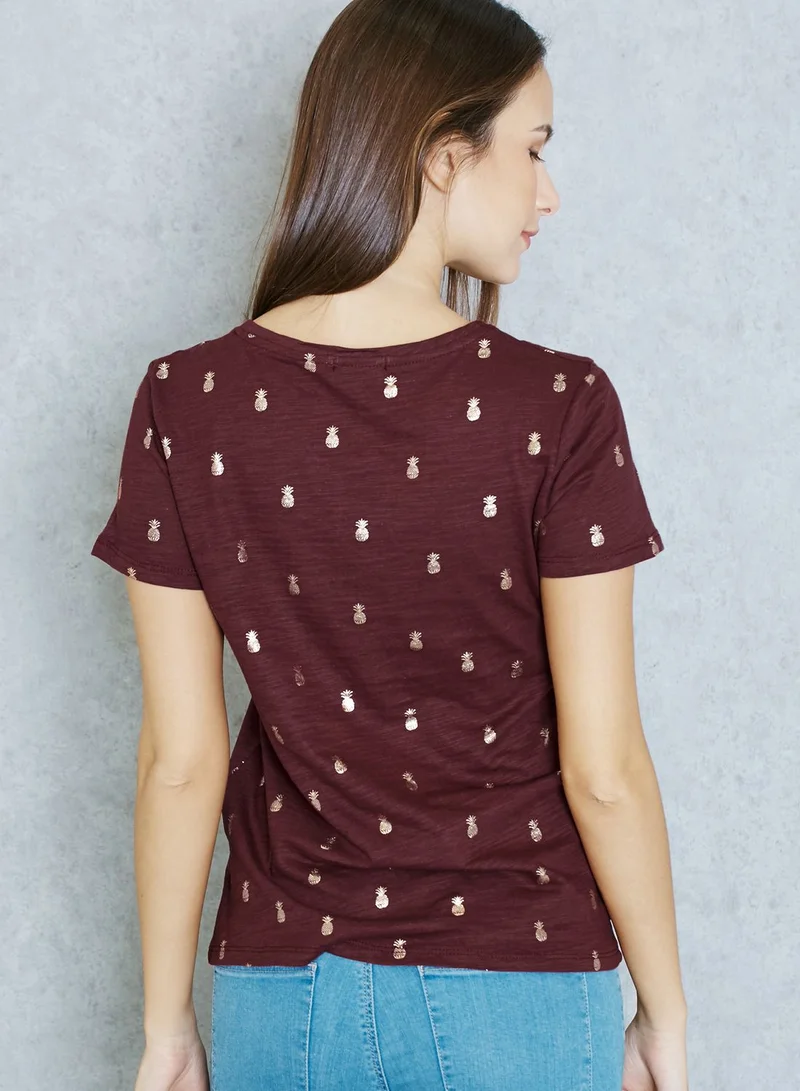 Ginger Printed T-Shirt