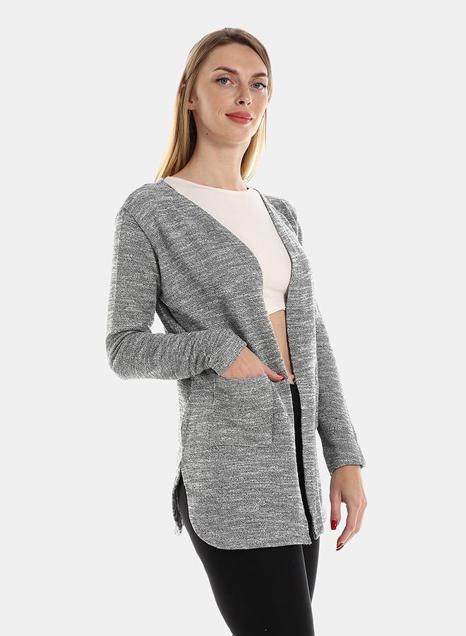 kady Jamila Women Knitted Pattern Cardigan With Side Pockets, ,shane-XXL - Image 2