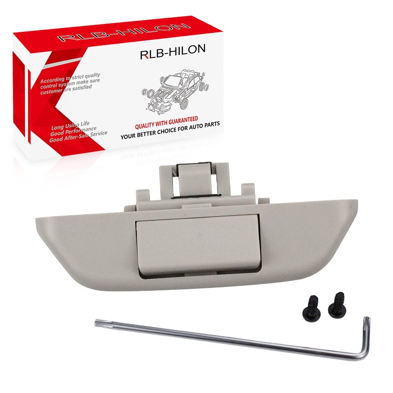 RLBHILON Rear Sunroof Shade Handle Light Gray Compatible with Audi Q7 20072015 4L0898924B