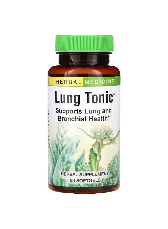 Herbs Etc., Lung Tonic, 60 Softgels (Packaging may vary) - Image 1