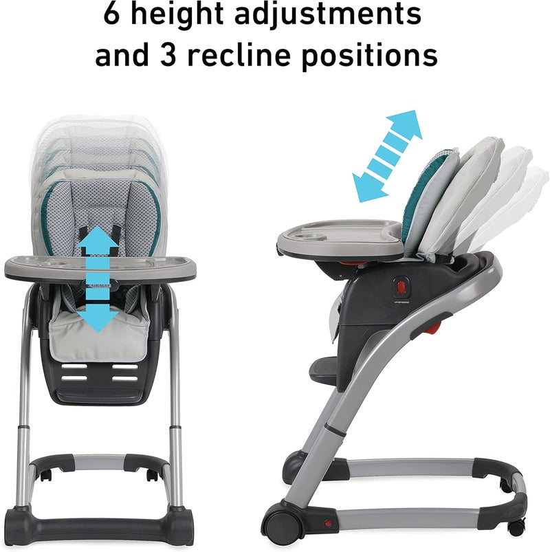 Graco Blossom 6 in 1 Convertible High Chair - Image 4