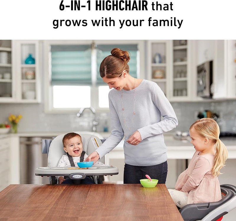 Graco Blossom 6 in 1 Convertible High Chair - Image 3