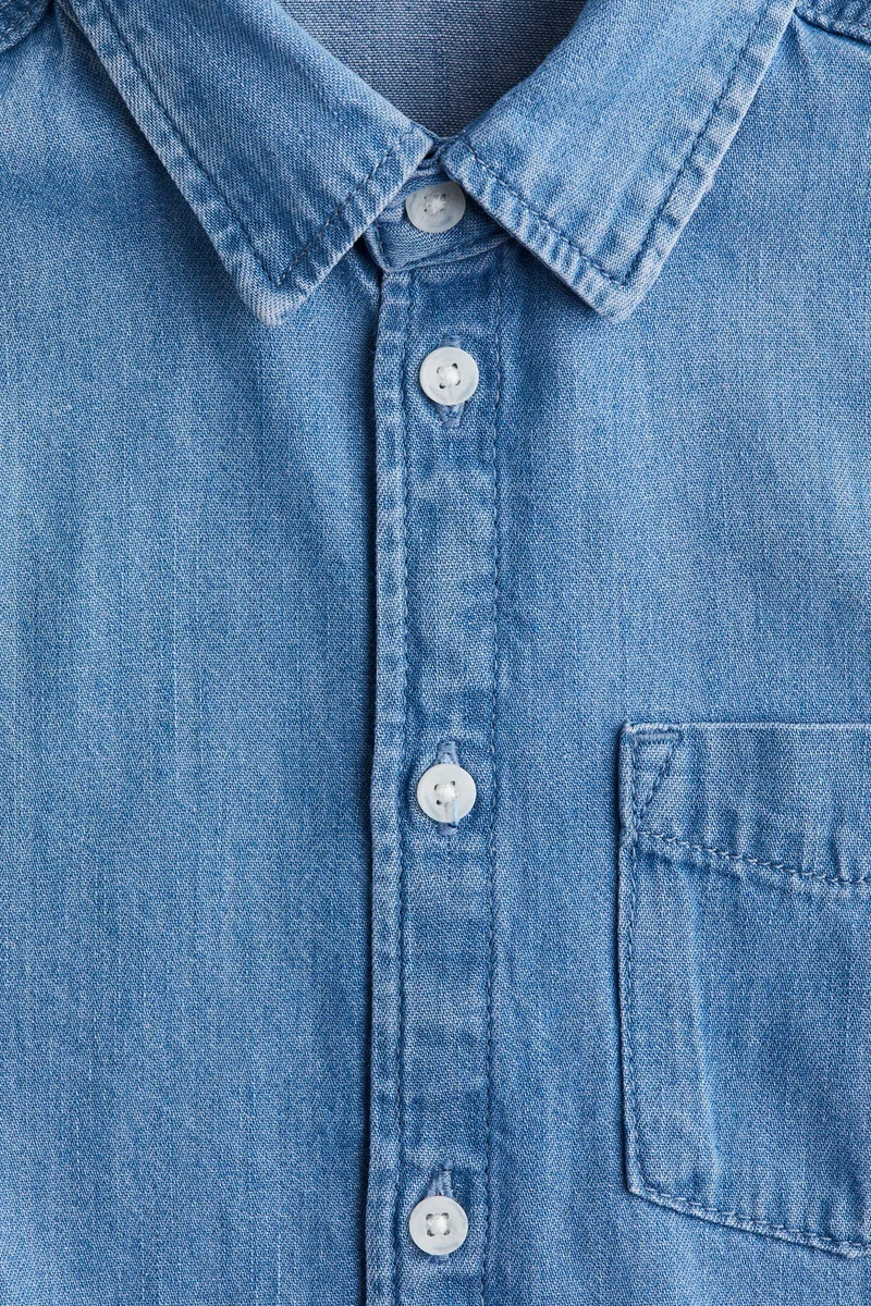 H&M Cotton Denim Shirt
