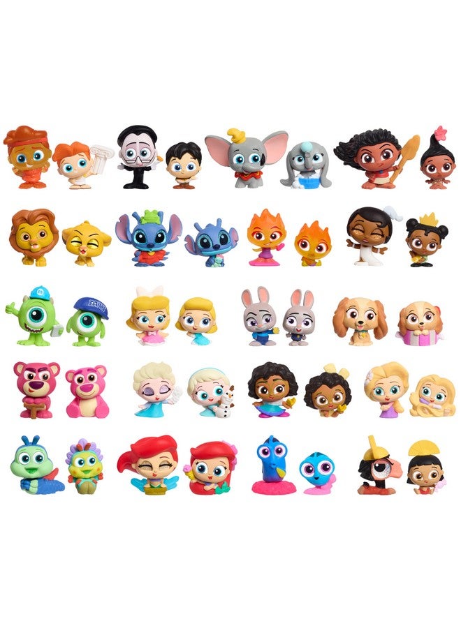 Just Play مجموعة 3 قطع من شخصيات ديزني دورابلز الصغيرة "كان يا مكان"، تماثيل صغيرة قابلة للجمع بطول 1.5 بوصة، ألعاب للأطفال من عمر 5 سنوات فما فوق - Image 5