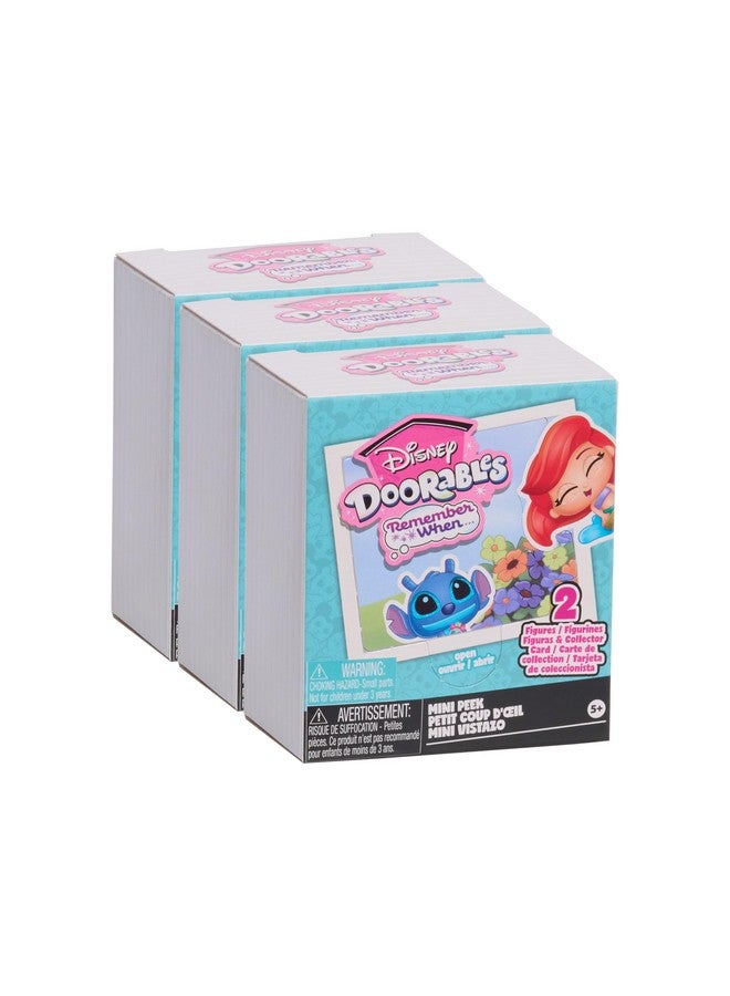 Just Play مجموعة 3 قطع من شخصيات ديزني دورابلز الصغيرة "كان يا مكان"، تماثيل صغيرة قابلة للجمع بطول 1.5 بوصة، ألعاب للأطفال من عمر 5 سنوات فما فوق - Image 1
