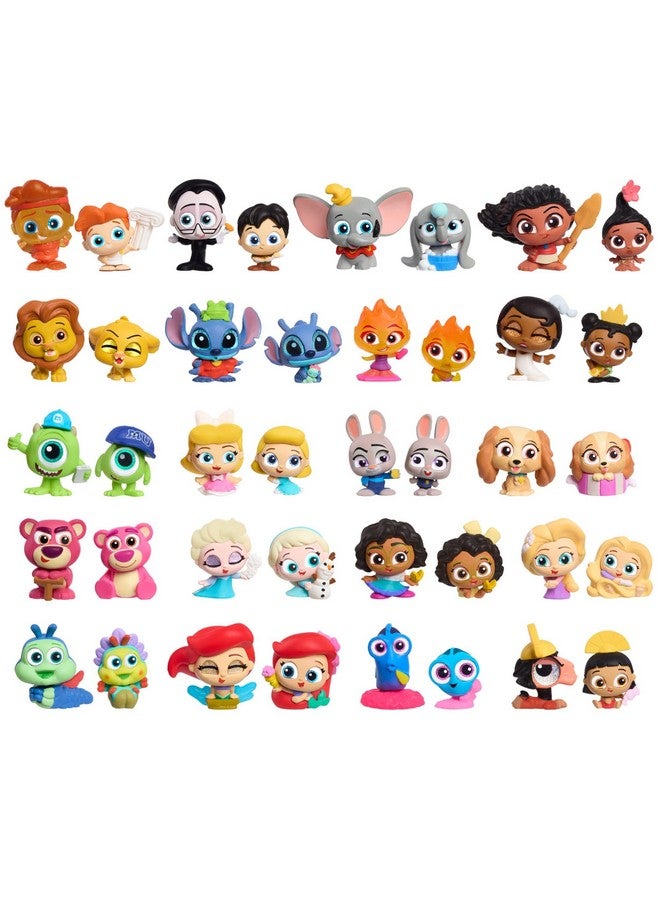 Just Play مجموعة 3 قطع من شخصيات ديزني دورابلز الصغيرة "كان يا مكان"، تماثيل صغيرة قابلة للجمع بطول 1.5 بوصة، ألعاب للأطفال من عمر 5 سنوات فما فوق - Image 4
