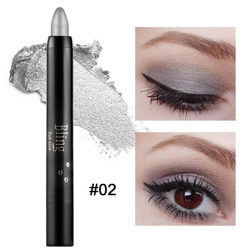 Boobeen Waterproof Eyeshadow Stick - Shimmer Cream Eyeshadow Pen, Easy to Use - Image 2