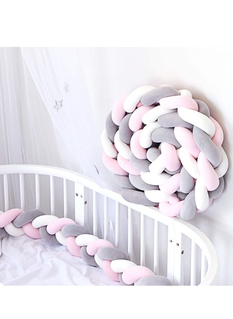 General - Braided Crib Bumper Multiple Specifications Available - Image 1