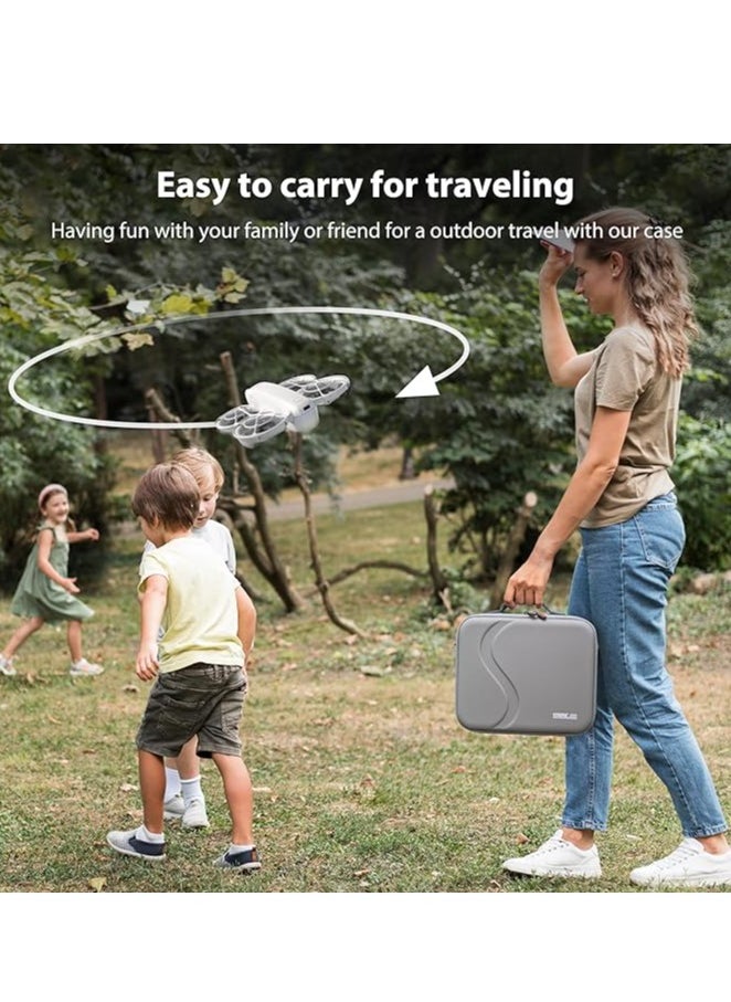 STARTRC - Carrying Case for DJI Neo Portable PU Storage Protective Bag for DJI Neo Fly More Combo Accessories, Compatible with RC-N3 Remote Controller, Neo Intelligent Flight Battery, Charging Hub - Image 1