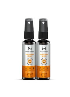 The Man Company The Man Company Sunscreen Spray SPF 50 PA+++ for Men -2 x 50ml | No White Cast, Quick Absorbing | UV A/B Protection with Matte Effect | Easy Application, Water Resistant for Oily Skin  - Image 1