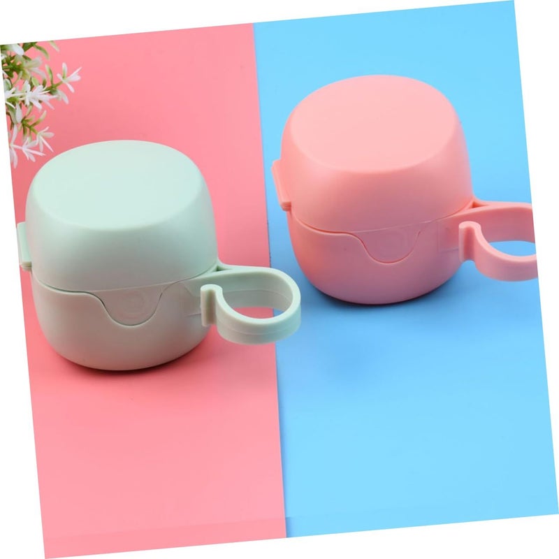 SUPVOX 4pcs Case Clip Storage Box Protective Cover Compact Travel - Image 3