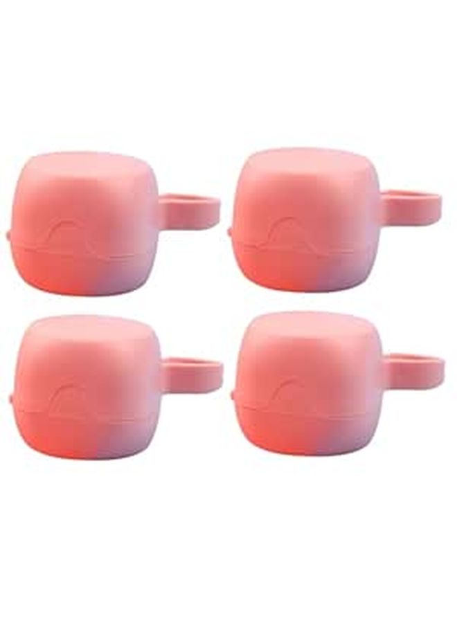 SUPVOX 4pcs Case Clip Storage Box Protective Cover Compact Travel - Image 1
