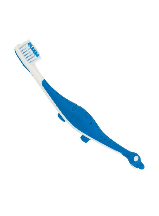 Practicon Smilegoods Y301 Dinosaur Child Toothbrush, Soft Bristle, Individually Packaged Toothbrushes, Assorted Colors Bulk Pack Of 72 - Image 4