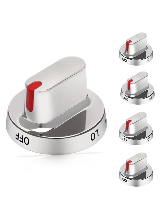 Monkemon Upgraded 5pcs DG64-00472A / DG64-00347A Stove knobs Compatible with DG64-00473A,DG64-00347A,DG64-00347B Samsung Stove knob,Replaces FX710bgs,NX58F5500SS,FX510BGS,FX510BGS,NX58F5300SS - Image 1