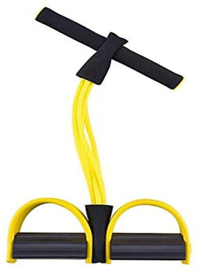 YMD Pull Waist Reducer Body Shaper Quality Pull String Rubber Pull Rope Exerciser Resistance Tube (Multicolor) - Image 1