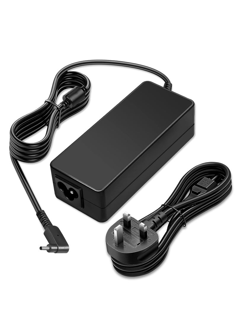 Terabyte Replacement Laptop Adapter For ASUS 19V/2.37A 45W / ZenBook UX31 - ZenBook UX31E - DH72 Black - Image 1