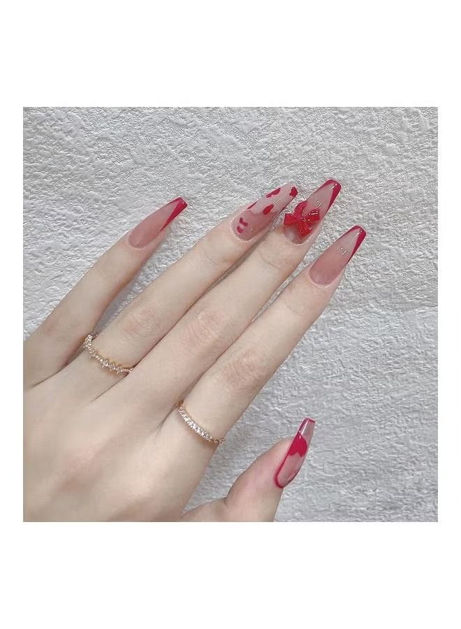 24 قطعة انفصال الأظافر وهمية - Image 2