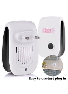 Pest Reject جهاز طرد الآفات الإلكتروني بالموجات فوق الصوتية لطرد الفئران والصراصير والحشرات والجرذان والعناكب والبعوض ومبيد الآفات ومكافحة الآفات المنزلية  - Image 3
