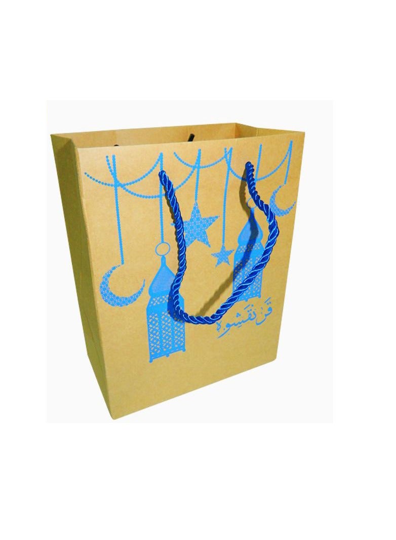 PARTY FUN Qaranqasho Gift Bag 18x23x10Cm Brown Clr 