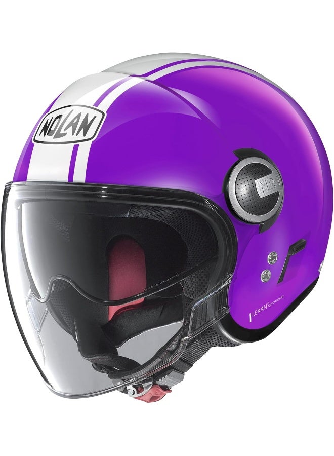 Nolan Nolan N21 Visor 06 Dolce Vita Jet Helmet (Purple/White), XS (53)