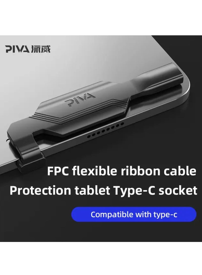piva BIVA PW-02 Short Type-C Adapter Max PD60W Fast Charging Type-C 10Gbps FPC Tail Port Protector for Tablet - Image 2