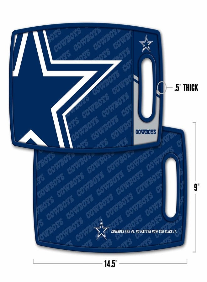 YouTheFan NFL Dallas Cowboys Logo Series Cutting Board - Image 4
