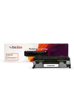 The Line The line 80A 05A CF280A CE505A Toner Cartridge Compatible with HP LaserJet Pro 400 M410 M401D M401A M401N M401DN M401DW M425DW M425DN P2030 P2035 Printer N P205 0 P2055D P2055DN  Black  - Image 2