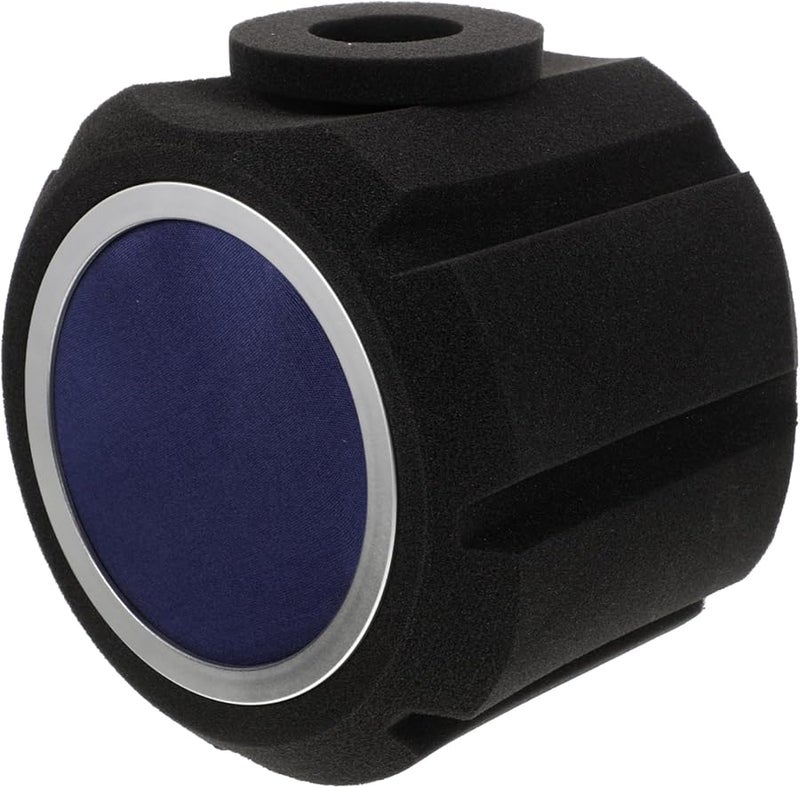 Black Foam Microphone Cover Windscreen Noise Reduction Dust Protection Easy Install - Image 2