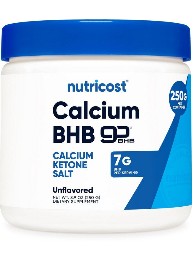 Nutricost Calcium BHB (250g) Unflavored - Calcium Ketone Salt - Non-GMO Gluten-Free - Image 1