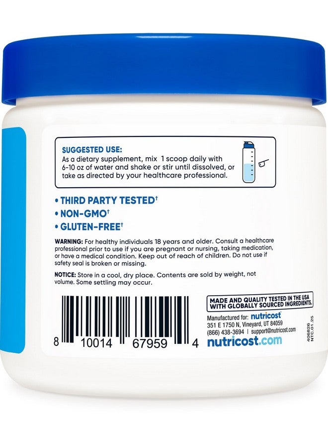 Nutricost Calcium BHB (250g) Unflavored - Calcium Ketone Salt - Non-GMO Gluten-Free - Image 4