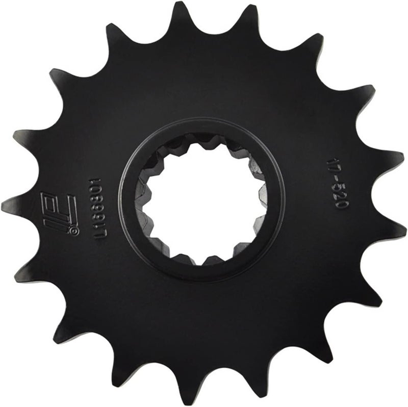 QASULER 520 17T Motorcycle Front Sprocket Pinion - Image 1