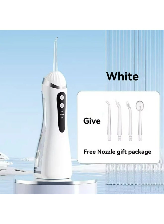 Panda Water Flosser For Teeth Cordless 200Ml Portable Oral Irrigator Flosser 3 Cleaning Modes And 4 Jet Tips, Ipx7 Waterproof - Image 1