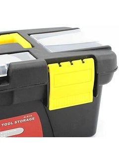 VDHJA VDHJA Multipurpose Plastic Tool Storage Box for Hand Tool Kit Screwdriver Wrench Hammer Home Stuff Storage Mini Hardware Tool 1 Psc YellowBlack  - Image 4