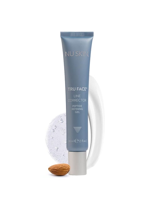NuSkin Tru Face Line Corrector  Wrinkle Reducing Peptides  Aging for Fine Lines  Targets Mouth Lines  Forehead Wrinkles for Youthful Smooth Skin  Put on before makeup  Face Wash  1 Pack