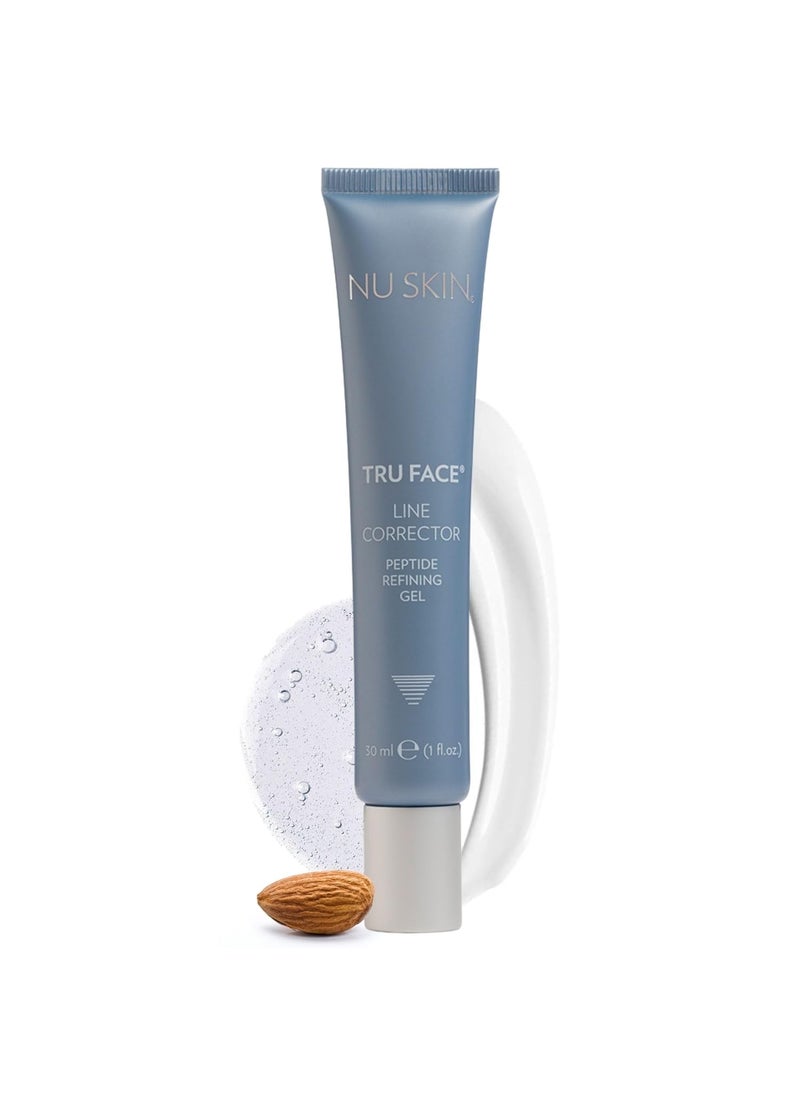 NuSkin Tru Face Line Corrector  Wrinkle Reducing Peptides  Aging for Fine Lines  Targets Mouth Lines  Forehead Wrinkles for Youthful Smooth Skin  Put on before makeup  Face Wash  1 Pack