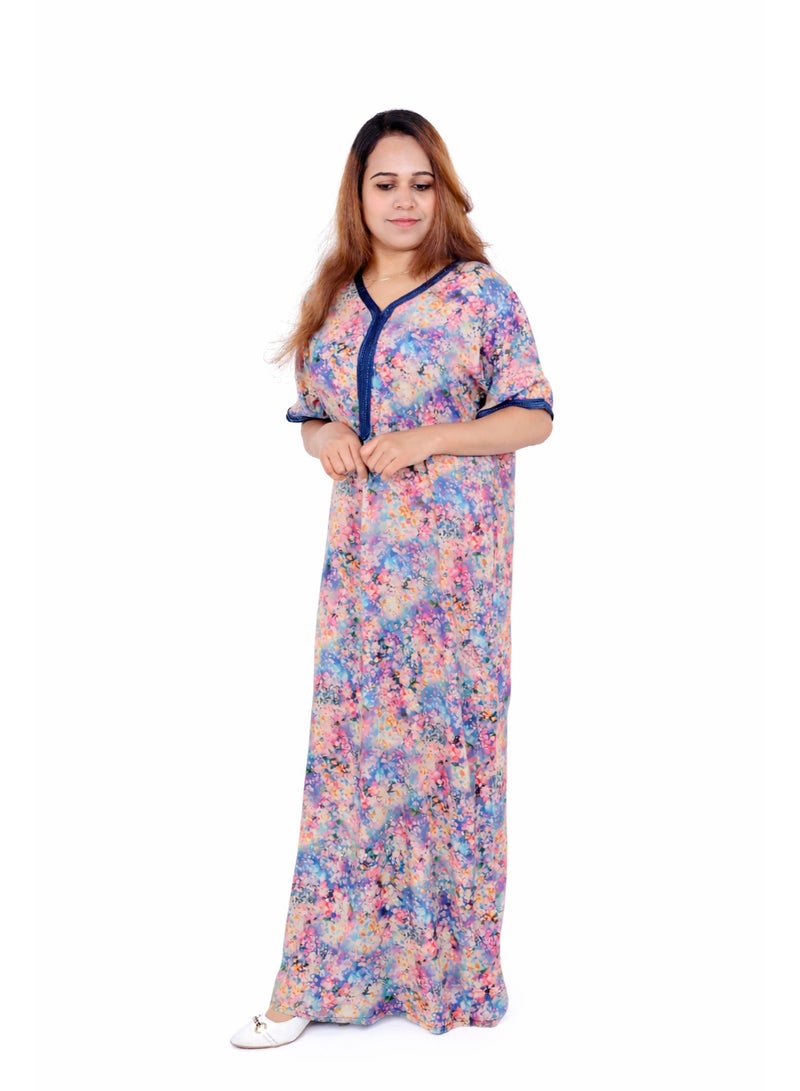 Jalabiya For Women – Beautiful Cotton Material - Image 1