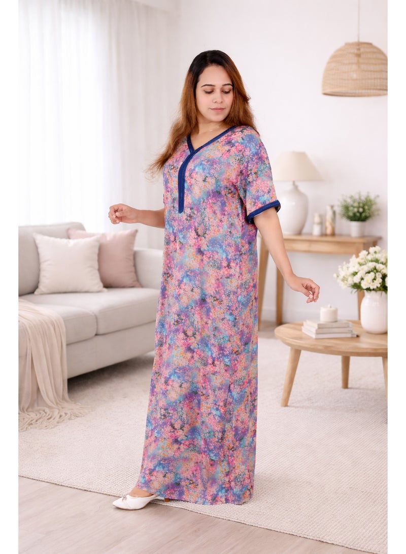 Jalabiya For Women – Beautiful Cotton Material - Image 3