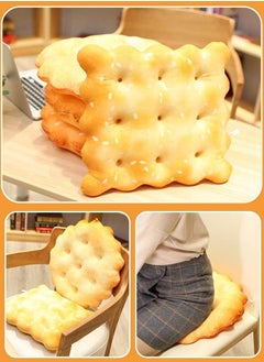 Y&D Simulation Crackers Pillows, 3D Soft Soda Funny Food Filling Plush Pillow, Cushion Creativity New Must Haves Gift, Suit for Party Home Decor  - Image 2
