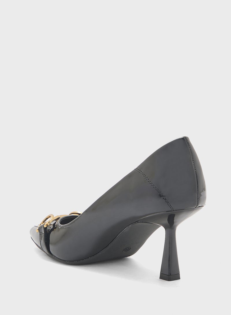 ELLA Heeled Ladies Pump  - Image 3