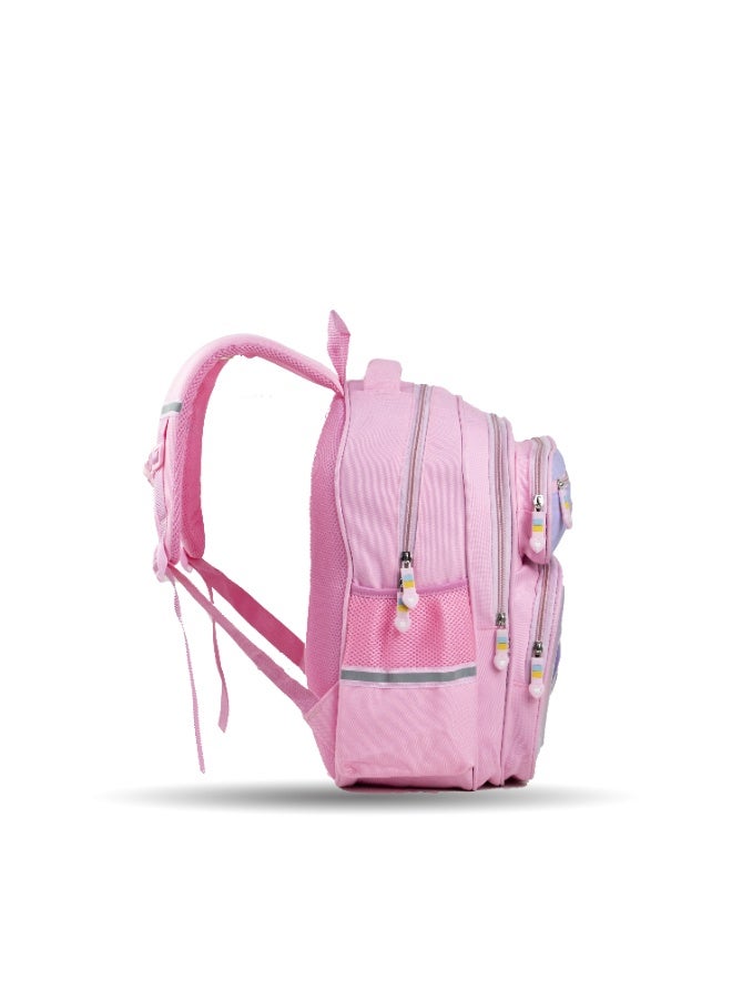 Fantastic CS004 Fantastic School Backpack, Assorted Designs: Pink Unicorn, Blue Astronaut, Black and Red Spiderman, Multi-Pocket - Image 3