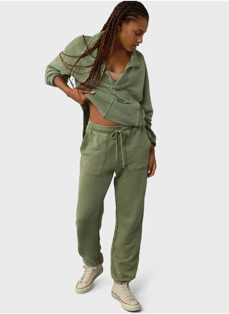 American Eagle High Waist Pocket Detail Jogger