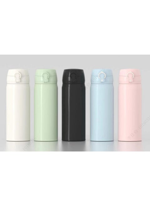 MINISO Classic Insulated Bottle with Auto Flip Lid (450mL), Leak-Proof and Convenient Water Bottle, Keeps Drinks Hot or Cold for Hours, Ideal for Daily Use and Travel ‍