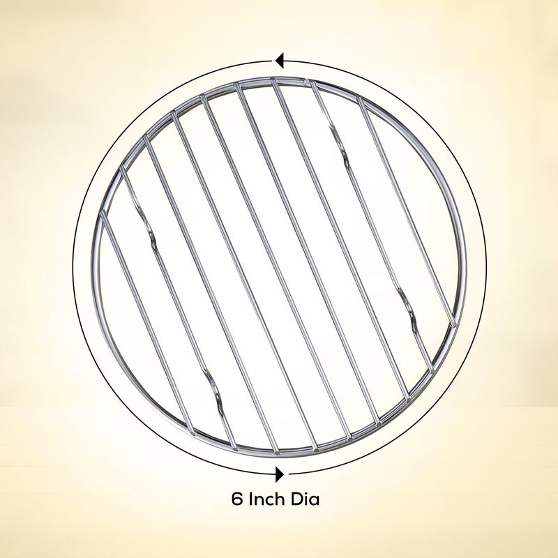 Mrs. Anderson's Baking Mrs. Andersonâ€™s Baking Professional Cooling Rack, Round, 6-Inches - Image 3