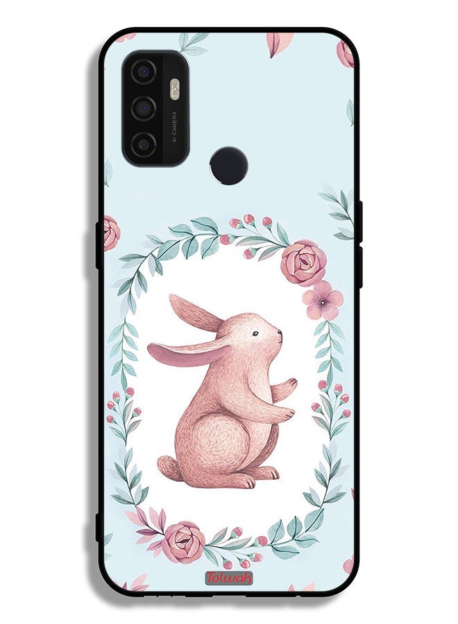 Tolwak Oppo A33 (2020) Protective Case Cover Rabbit - Image 2